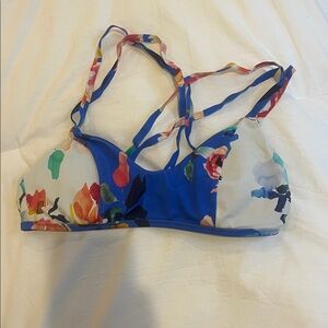 Athleta Multicolor Strappy Bikini Top